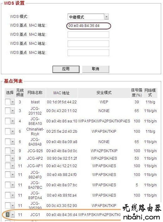 WDS设置,JCG无线路由器,192.168.0.1,192.168.1.1,wds无线桥接,无线网怎么修改密码,穿墙无线路由器